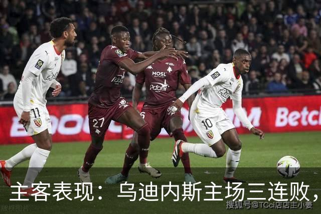 主客表现：乌迪内斯主场三连败，AC米兰客场更稳